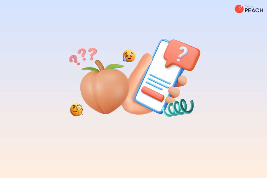 รวม 10 คำถามเรื่องเพศ ที่ถูกถามในแอปฯ Talk to PEACH มากที่สุด ประจำสัปดาห์ที่ 28 มิ.ย. – 5 ก.ค. 66