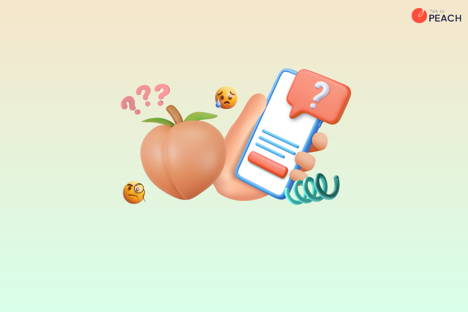 รวม 10 คำถามเรื่องเพศ ที่ถูกถามในแอปฯ Talk to PEACH มากที่สุดประจำสัปดาห์ ที่ 21 ก.ค. – 6 ส.ค. 66